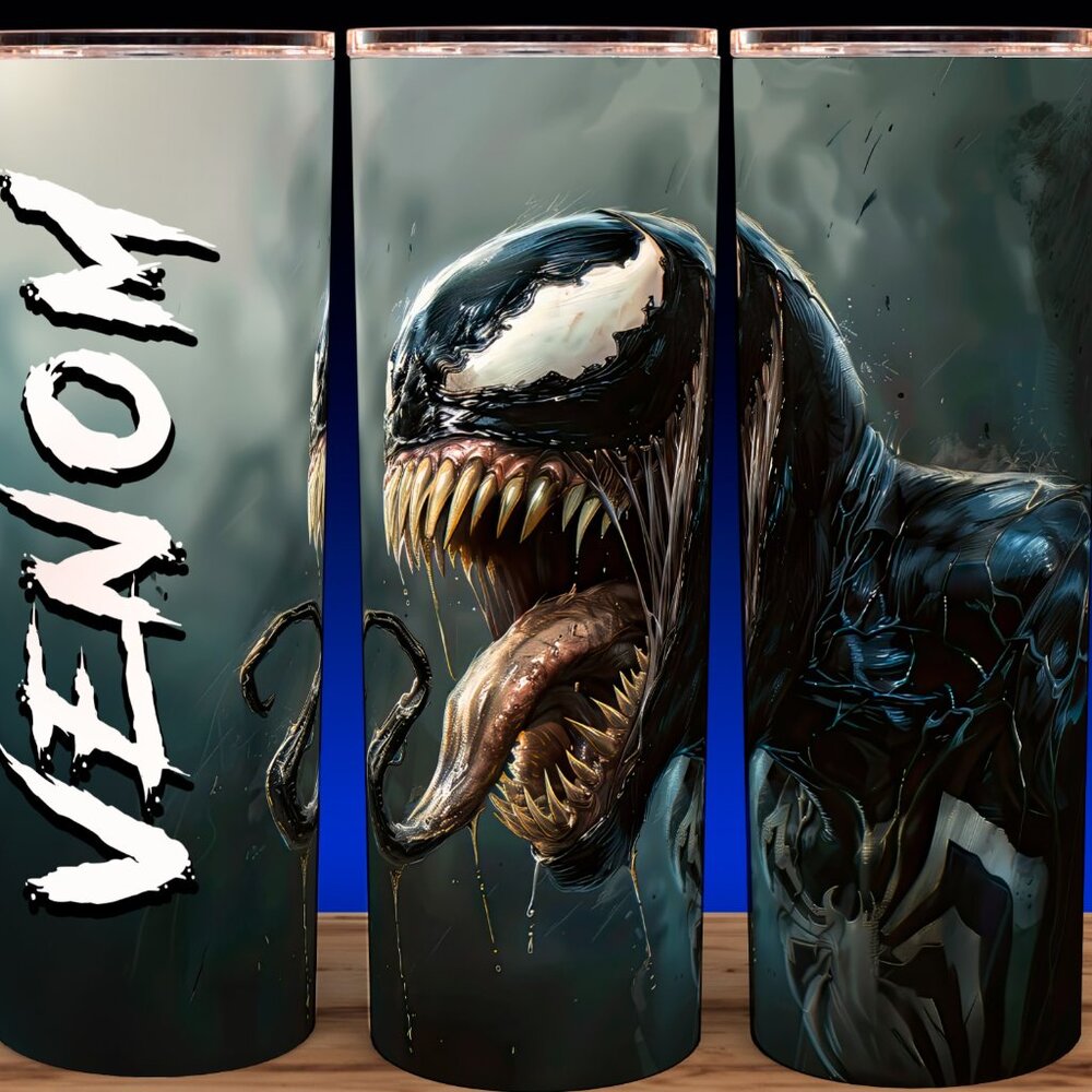 Venom Comic Book Villain  Cup Mug Tumbler 20oz